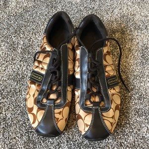 Coach casual tennis shoes